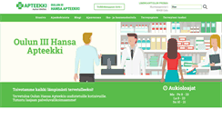 Desktop Screenshot of oulunhansaapteekki.fi